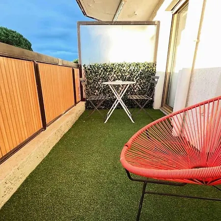 Lumineux, Terrasse, Piscine Proche Plages Lägenhet *